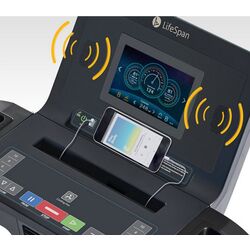 Bnada de alergare pliabila LifeSpan TR3000iT (Black) Thumb