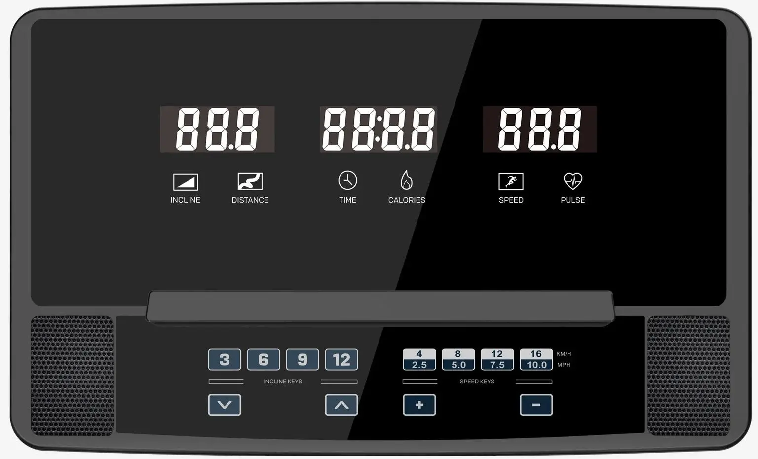 Banda de alergare Lotto Evo (Grey/Black)