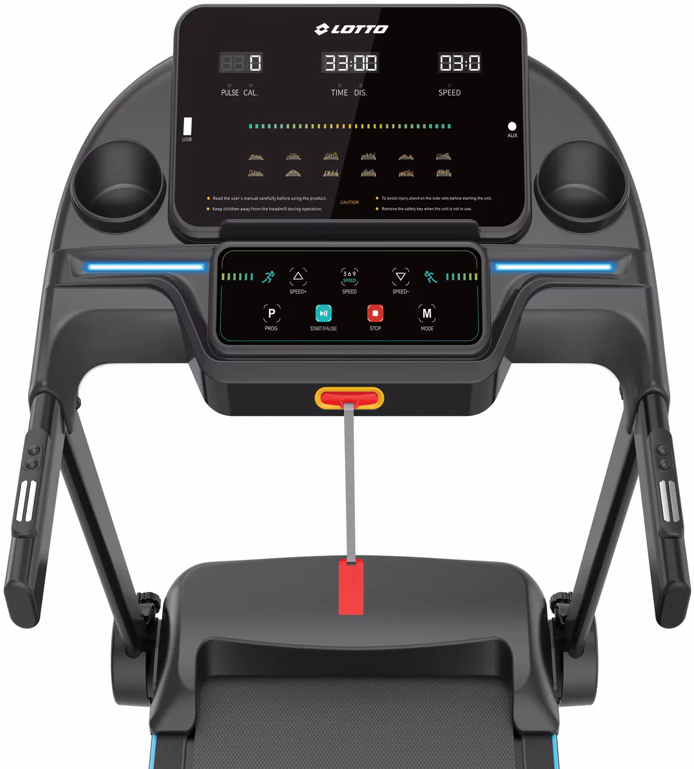 Беговая дорожка Lotto Runex R4 (Black) - 4