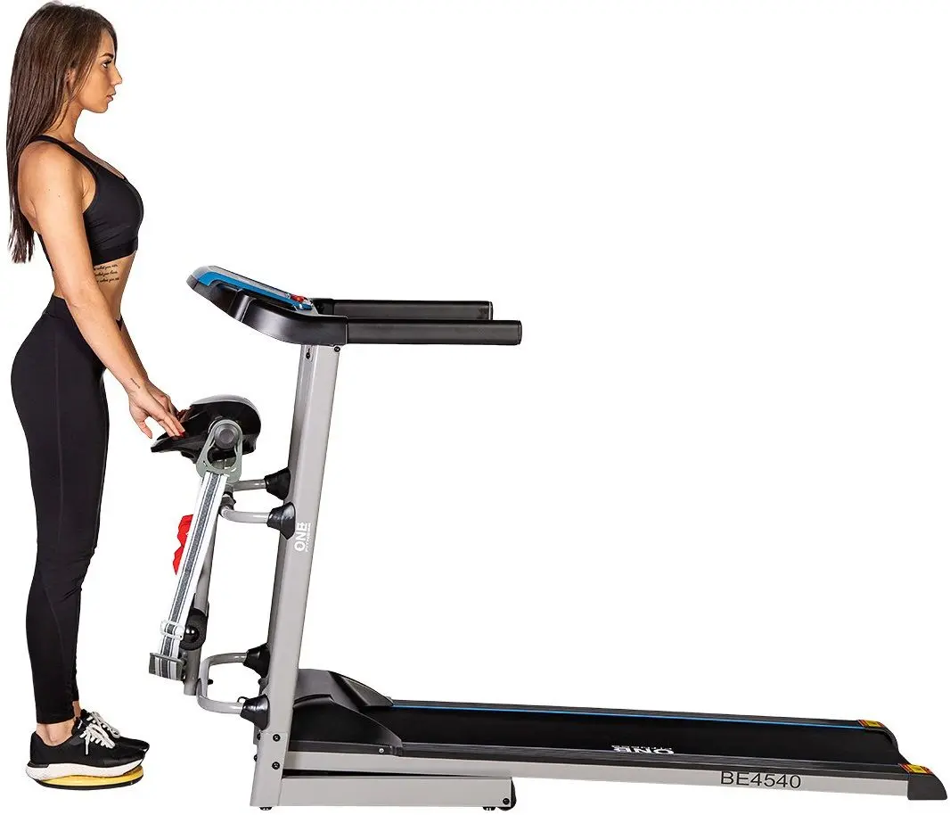 Banda de alergat cu aparat de masaj One Fitness BE4540 (Black)