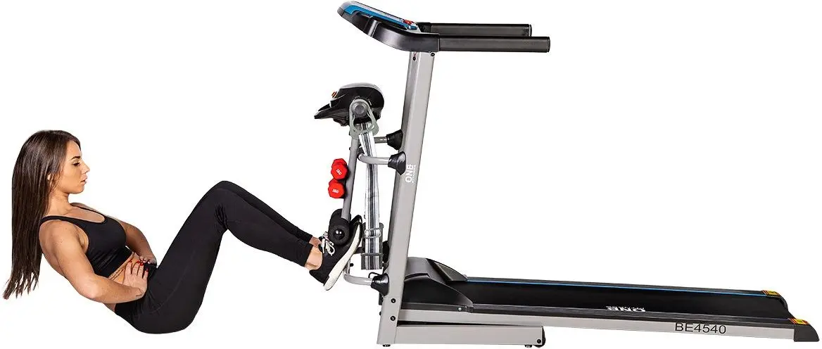 Banda de alergat cu aparat de masaj One Fitness BE4540 (Black)