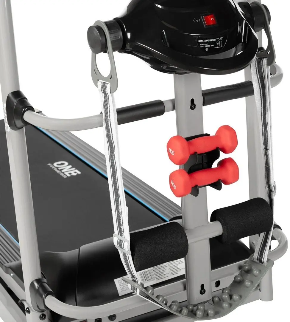 Banda de alergat cu aparat de masaj One Fitness BE4540 (Black)