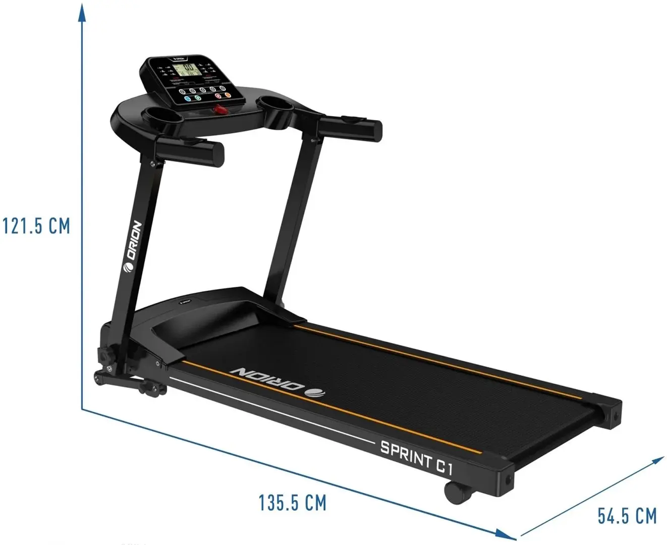 Banda de alergare Orion Sprint C1 (Black)