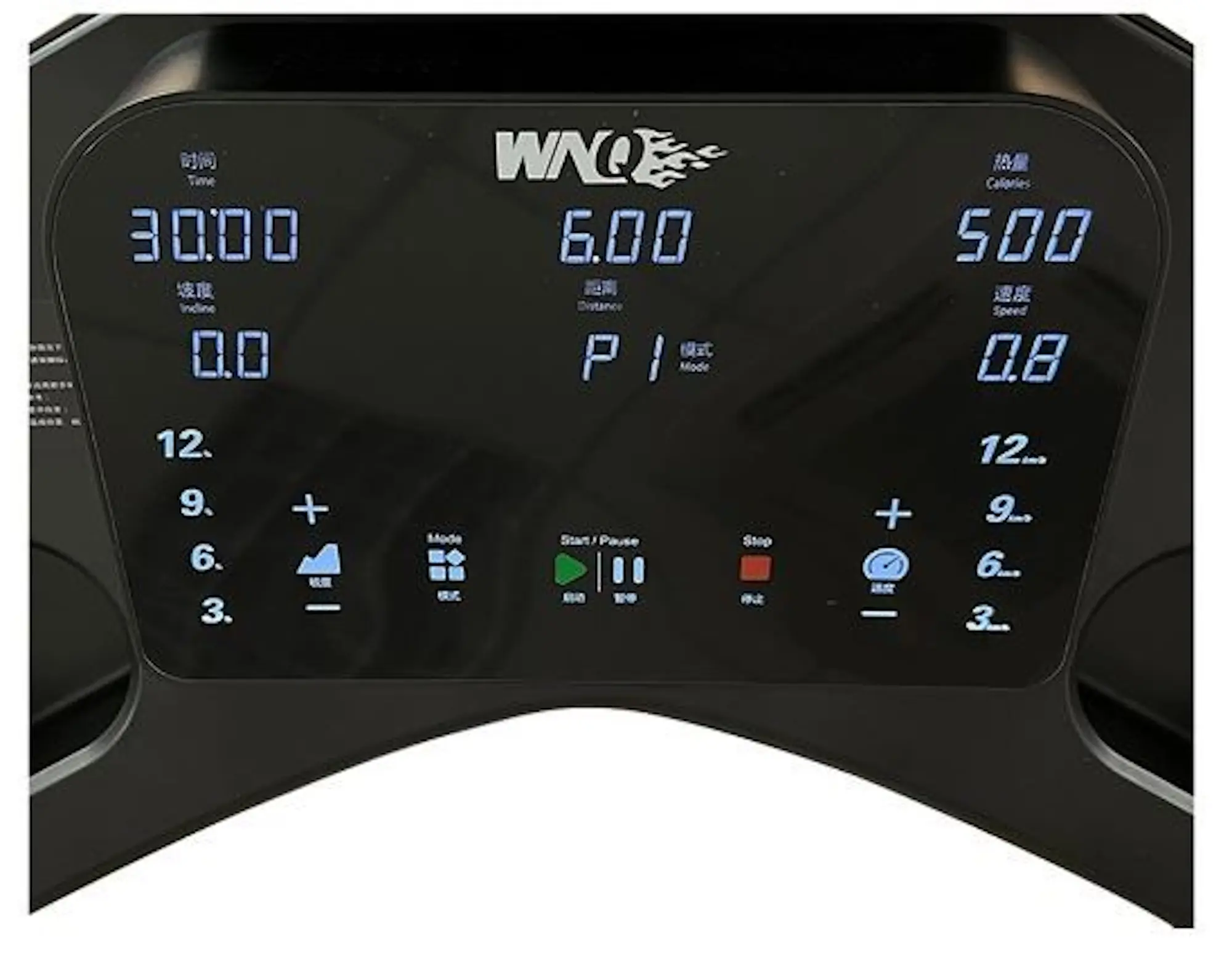 Беговая дорожка Sportmann V6-TV1 (Black) - 6