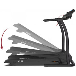 Banda de alergare Techfit MT130 (Black) Thumb