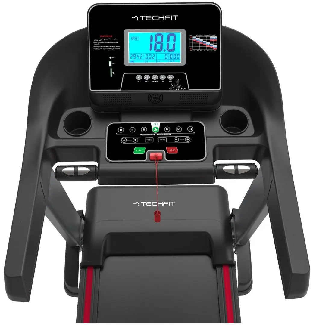 Banda de alergare Techfit MT200 (Black) - 5