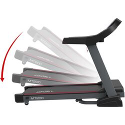 Banda de alergare Techfit MT200 (Black) Thumb