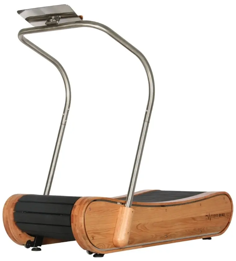 Banda de alergare TheWay Fitness X450 (Black/Wood)