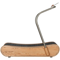 Banda de alergare TheWay Fitness X450 (Black/Wood) Thumb