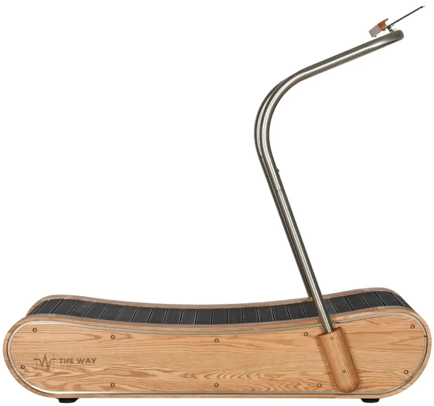 Banda de alergare TheWay Fitness X450 (Black/Wood)