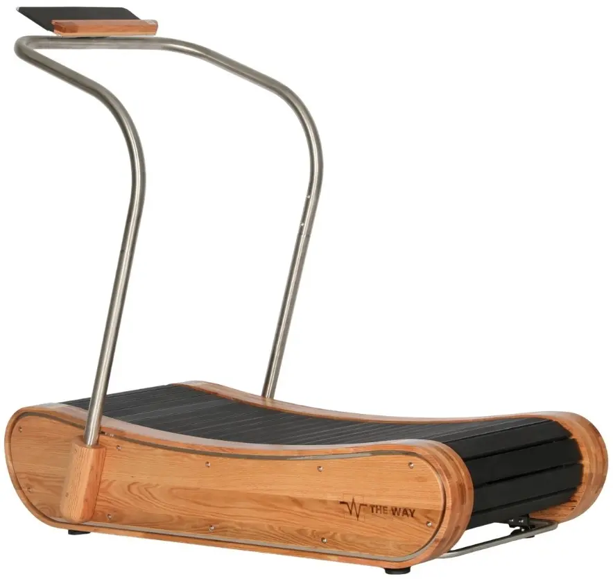 Banda de alergare TheWay Fitness X450 (Black/Wood)