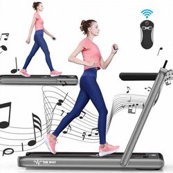 Banda de alergare TheWay T4000S Plus (Black/Silver) Thumb