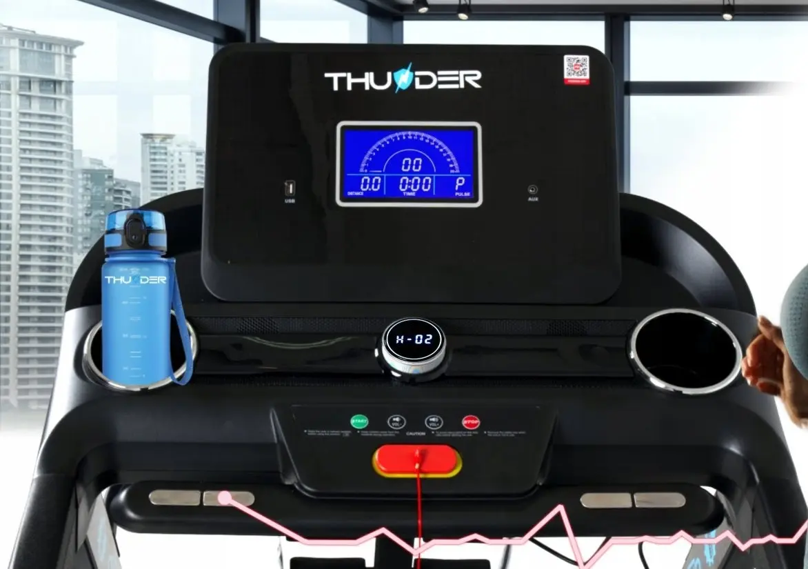 Banda de alergare Thunder Elite-DS (Black)