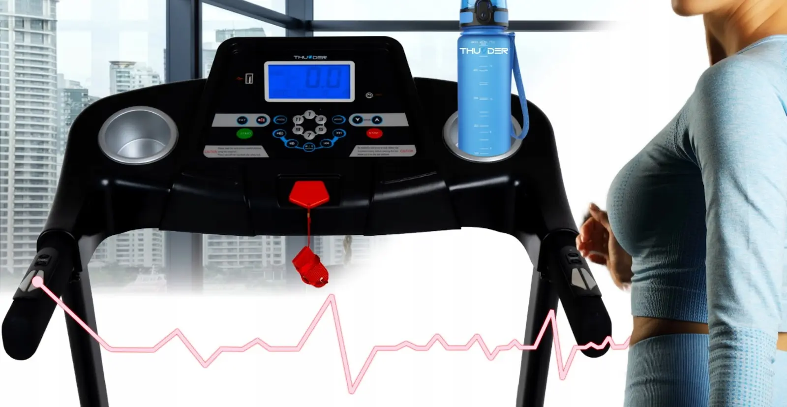 Беговая дорожка Thunder Icon-D (Black)