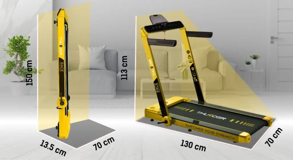 Banda de alergare Thunder Race (Gold)