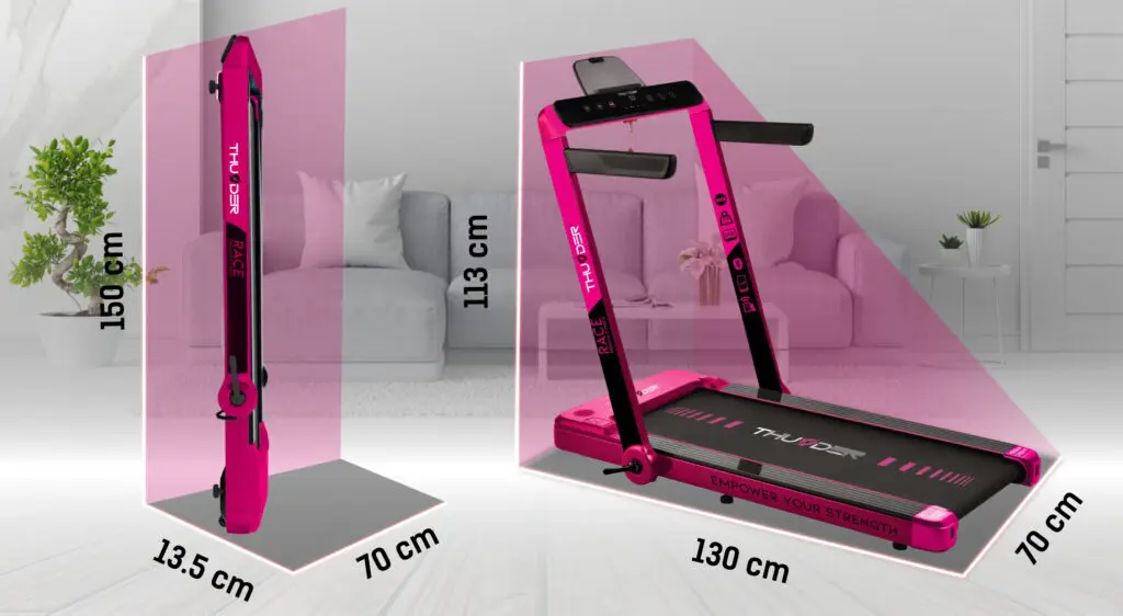 Беговая дорожка Thunder Race (Pink)