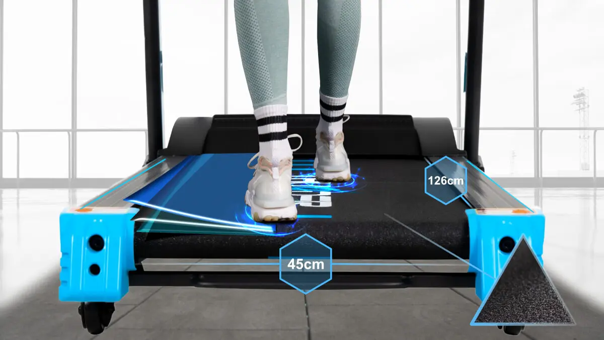 Беговая дорожка Thunder React-DS-TFT (Black) - 3