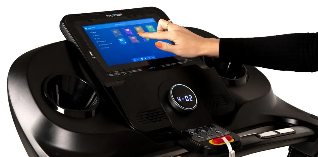 Беговая дорожка Thunder React-DS-TFT (Black) - 4