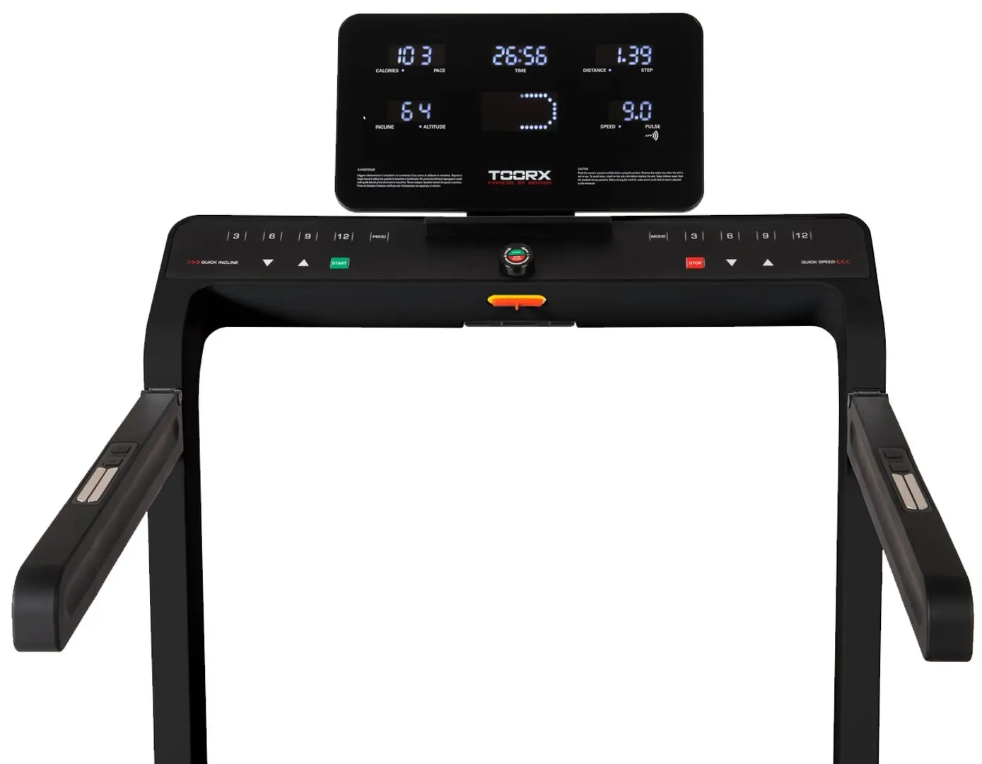 Banda de alergare Toorx Mirage C60 (Full Black)