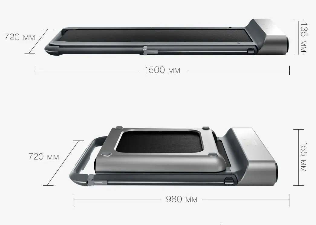 Беговая дорожка Xiaomi WalkingPad R1 Pro (Silver) - 5