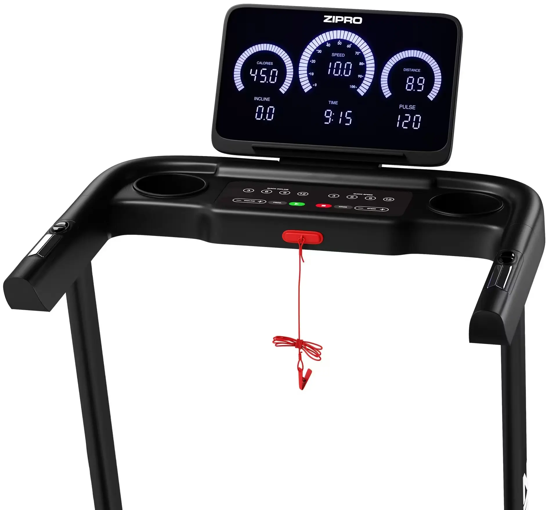 Banda de alergare Zipro Luma (Black) - 7