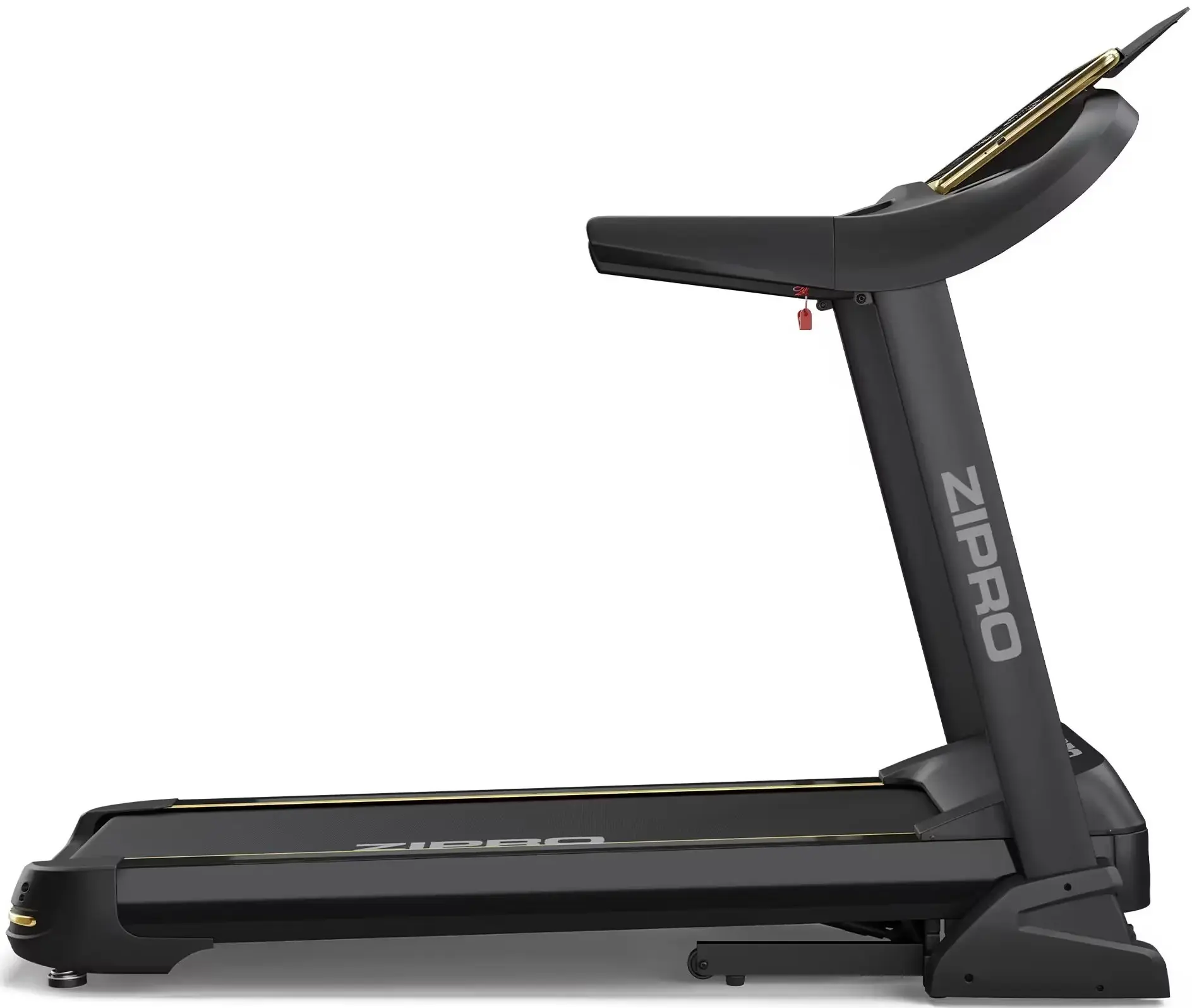 Беговая дорожка Zipro Pacemaker iConsole+ (Black/Gold) - 5