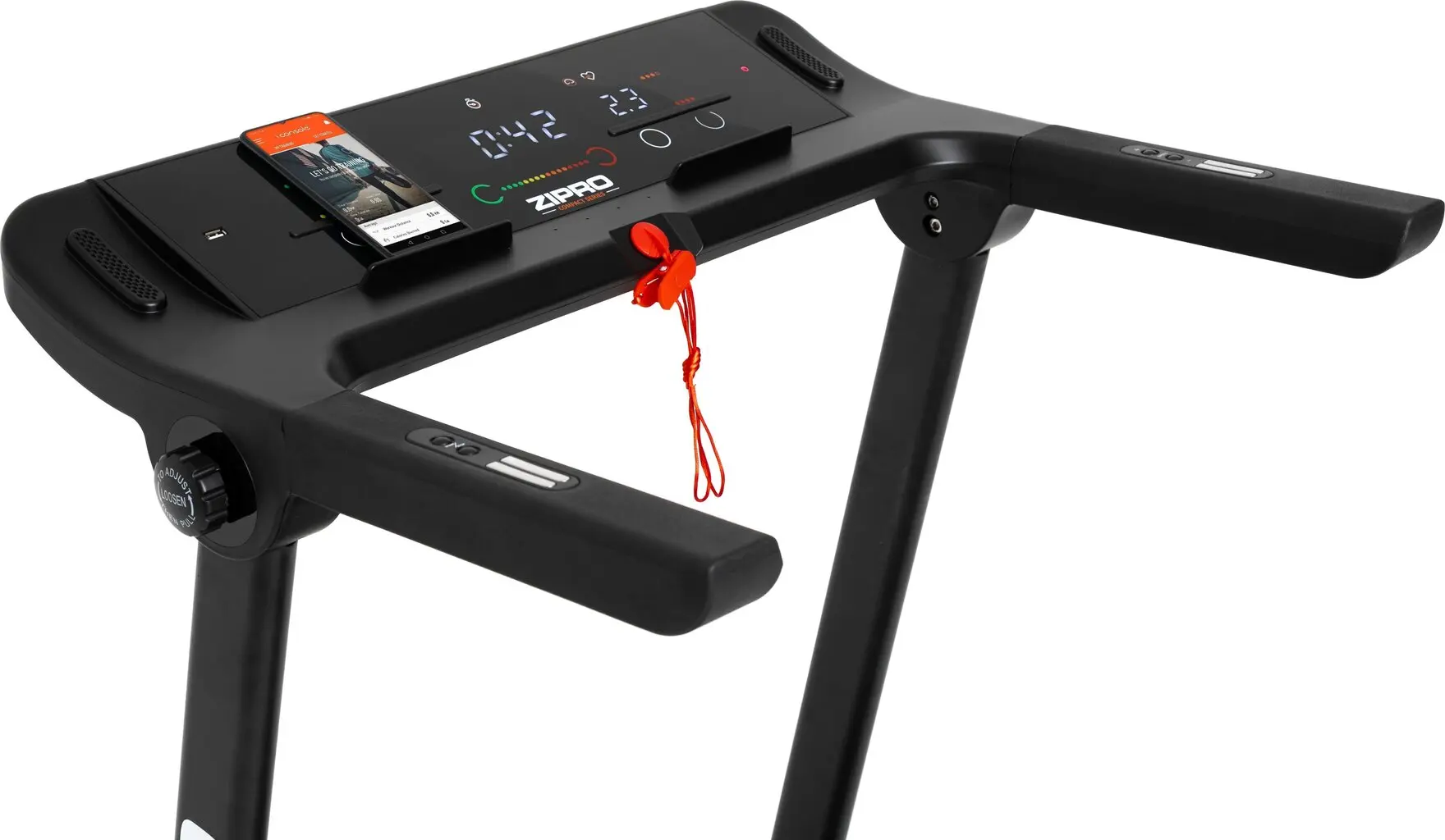 Banda de alergare Zipro Pacto iConsole+ (Black) - 8