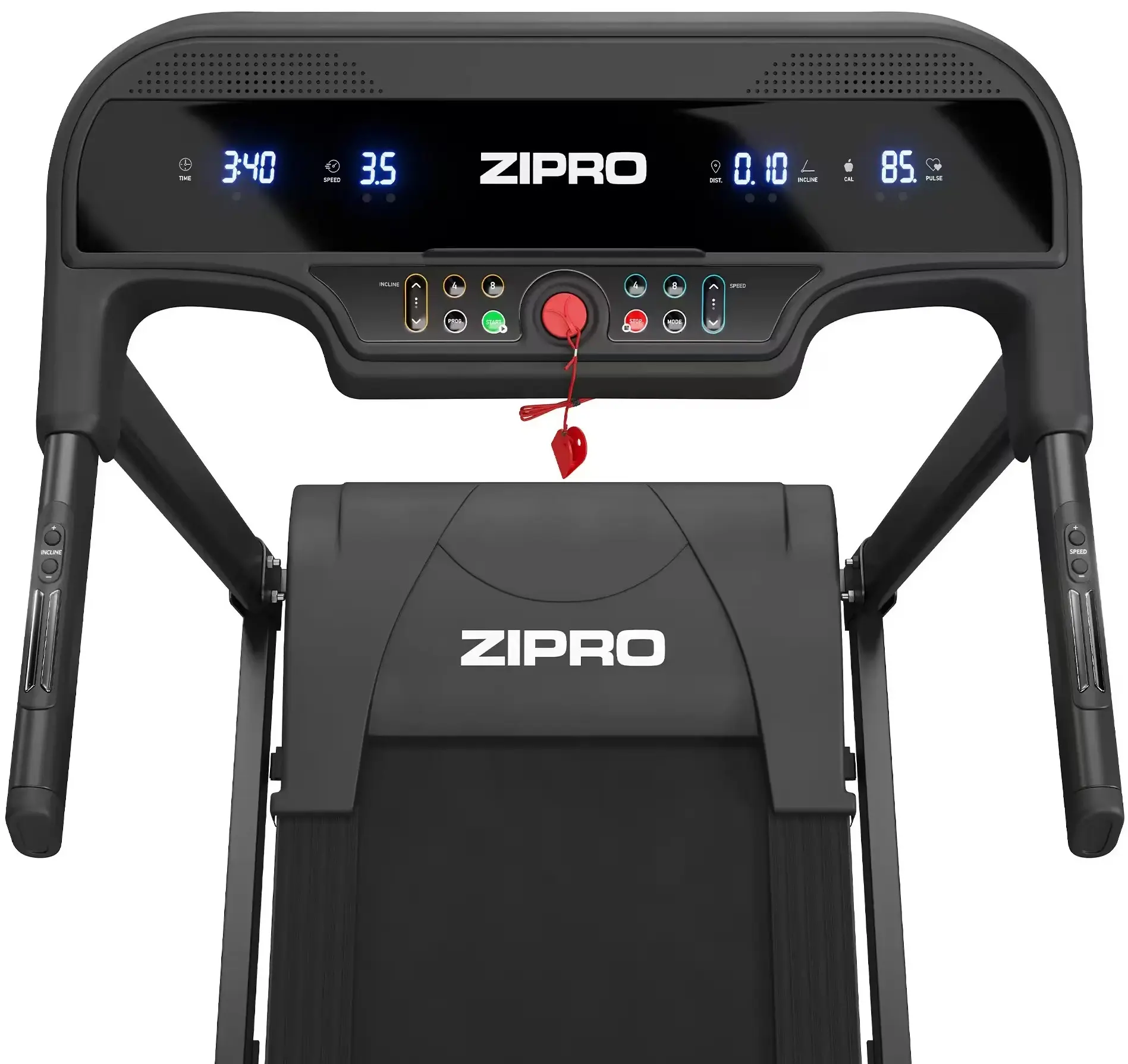 Banda de alergare Zipro Pulse (Black) - 5