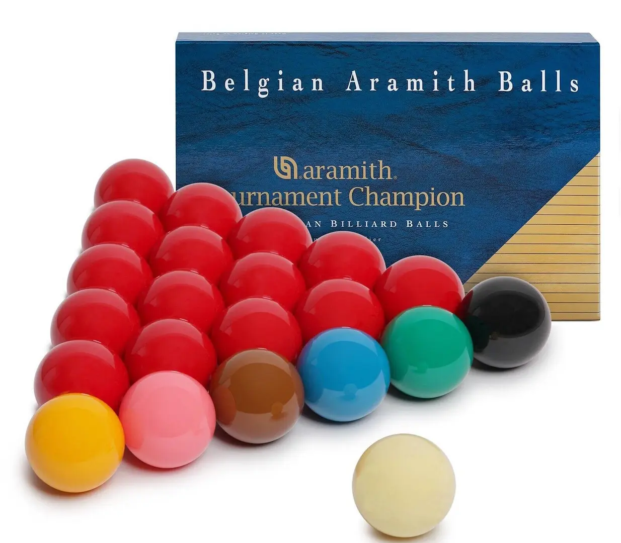 Набор шаров для снукера Aramith Tournament 52.4мм