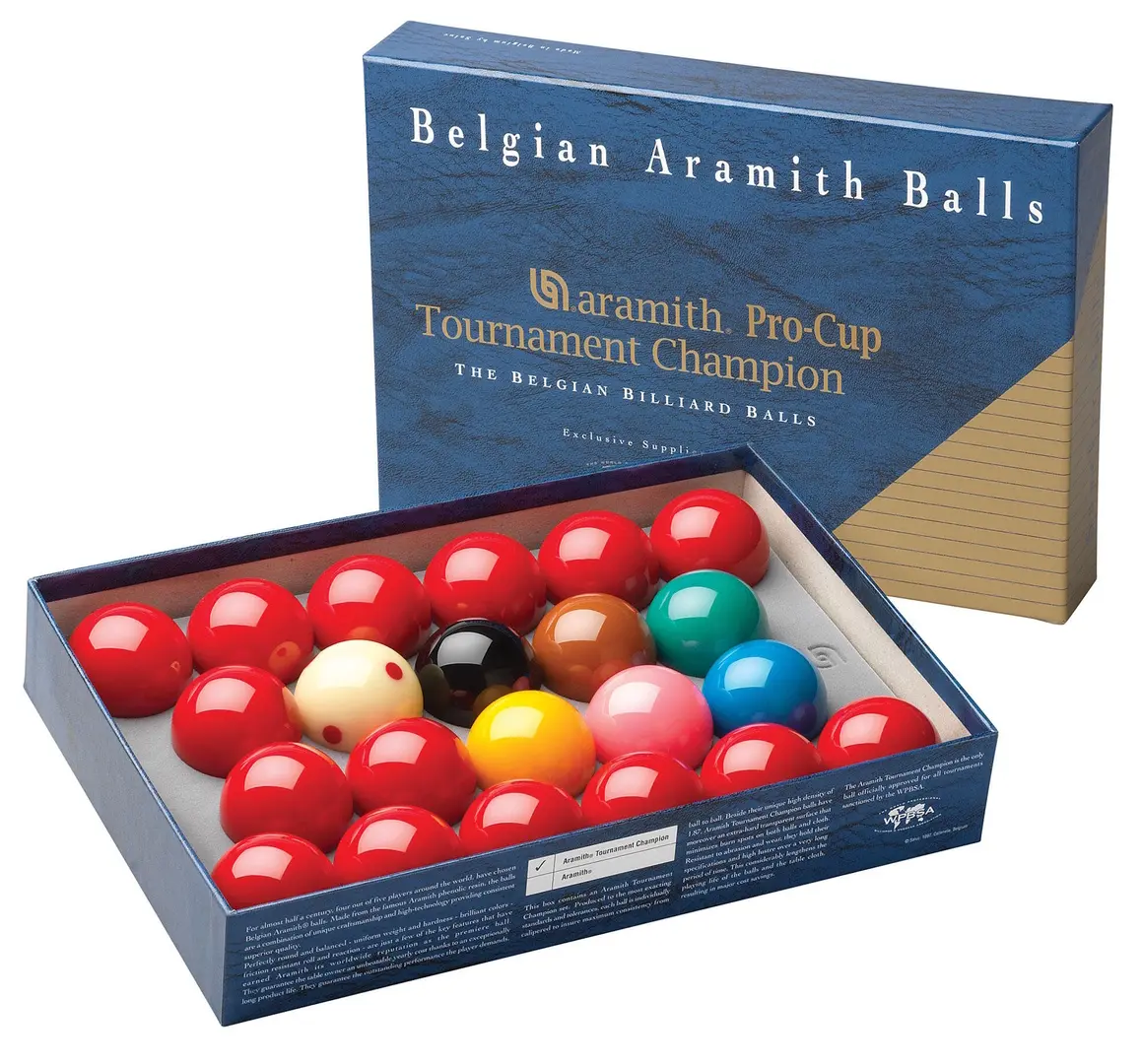 Set bile pentru snooker Aramith Tournament Pro-Cup 52.4mm