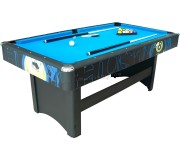 Бильярдный стол Buffalo Hustler 6FT (Black/Blue)