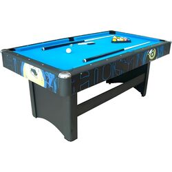Бильярдный стол Buffalo Hustler 6FT (Black/Blue)