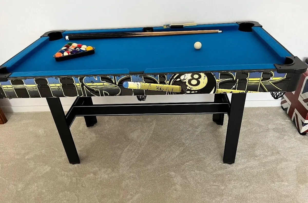 Бильярдный стол Buffalo Hustler Rookie 5FT (Blue)