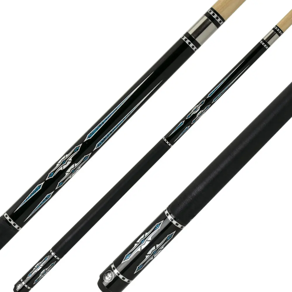 Бильярдный кий Dynamic Billard Classic G-1801 (Black/Blue)