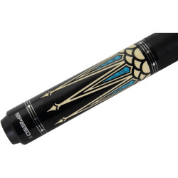 Бильярдный кий Dynamic Billard Classic Speed II-14 (Black/Blue) Thumb