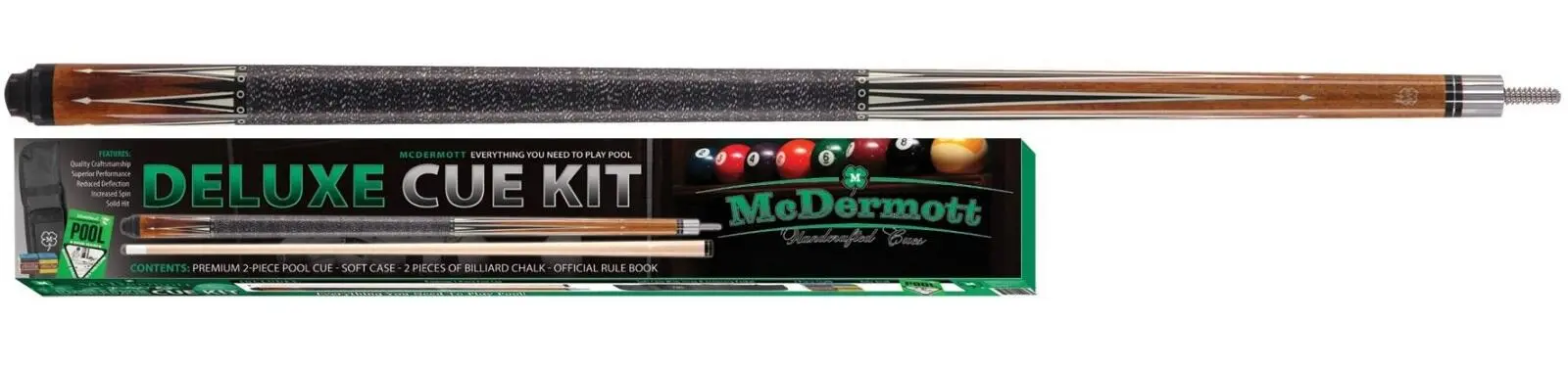 Set pentru biliard McDermott Deluxe Kit3