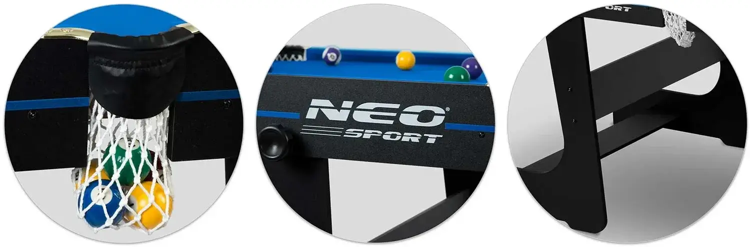 Бильярдный стол Neo Sport NS-808 180800 (Blue/Black) - 10