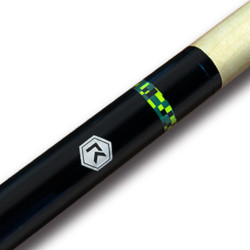 Бильярдный кий Raid Cues MG110-BK (Black/Green) Thumb