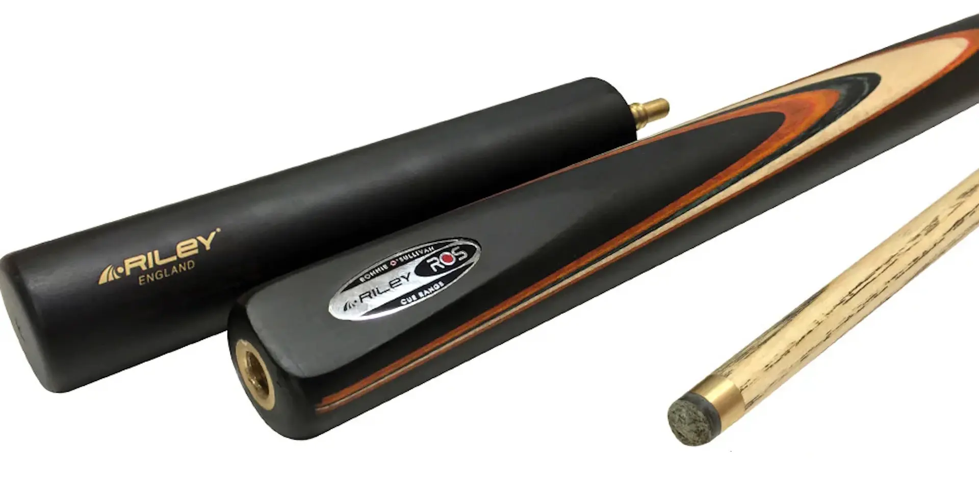 Бильярдный кий Riley Ronnie O'Sullivan ROS3-8 (Black/Natural Wood)