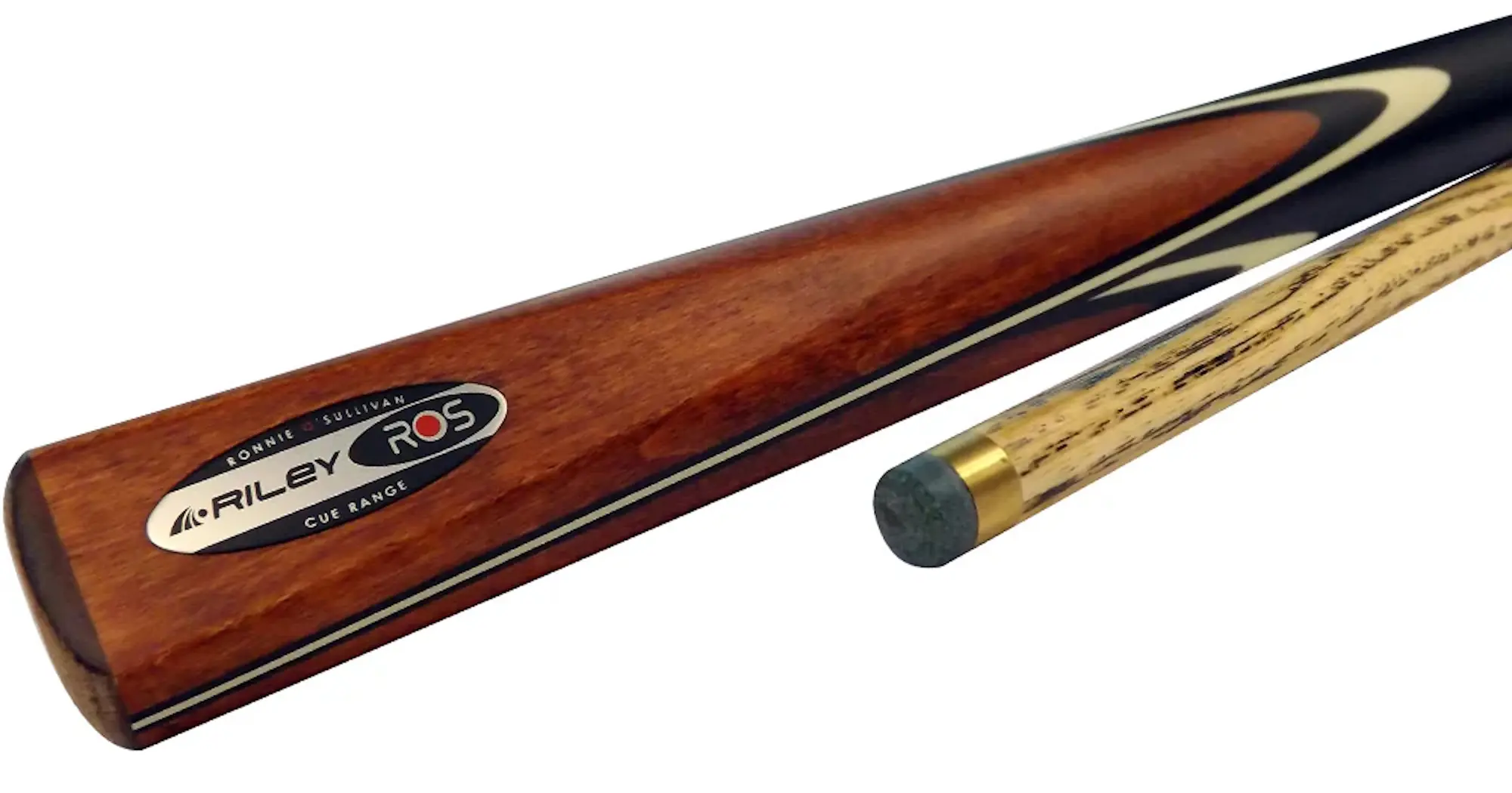 Бильярдный кий Riley Ronnie O'Sullivan EL-05E (Black/Natural Wood)