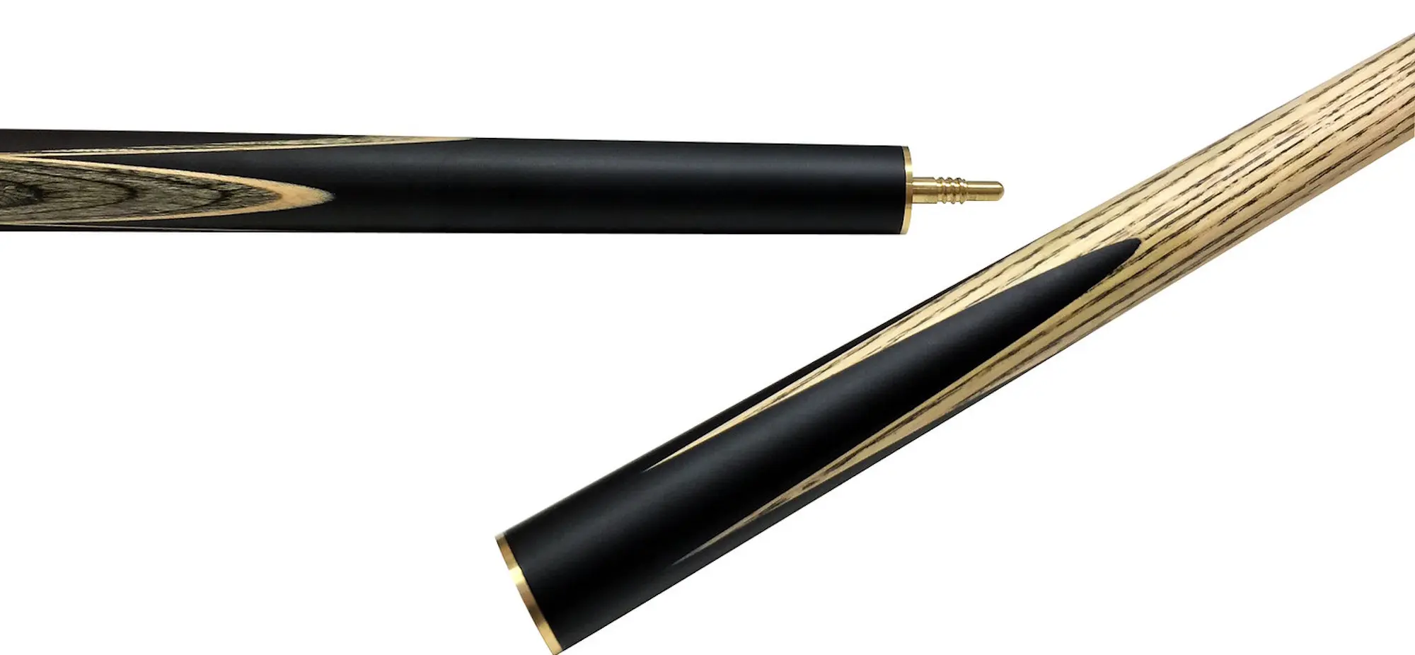 Бильярдный кий Riley Ronnie O'Sullivan ROS3-9 (Black/Natural Wood) - 4