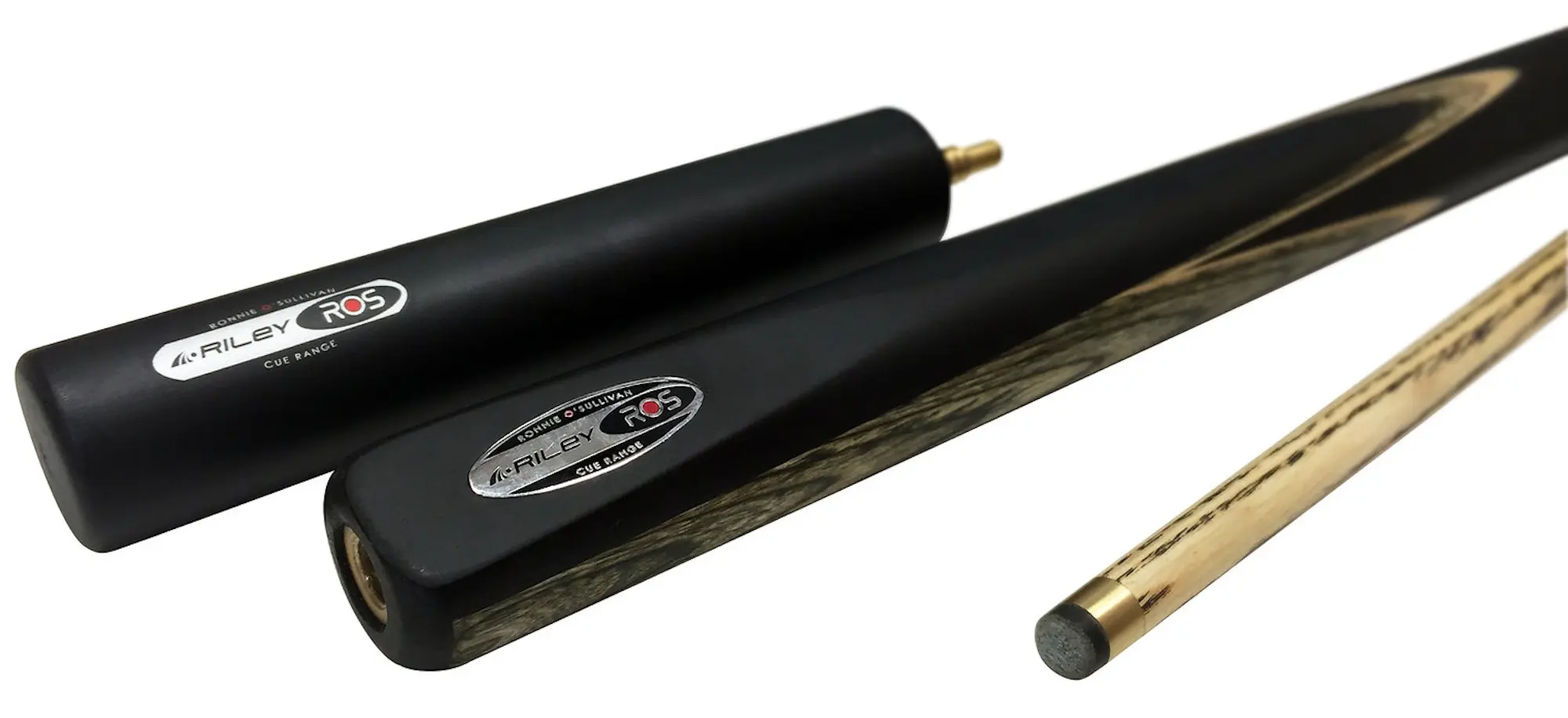 Бильярдный кий Riley Ronnie O'Sullivan ROS3-9 (Black/Natural Wood) - 5