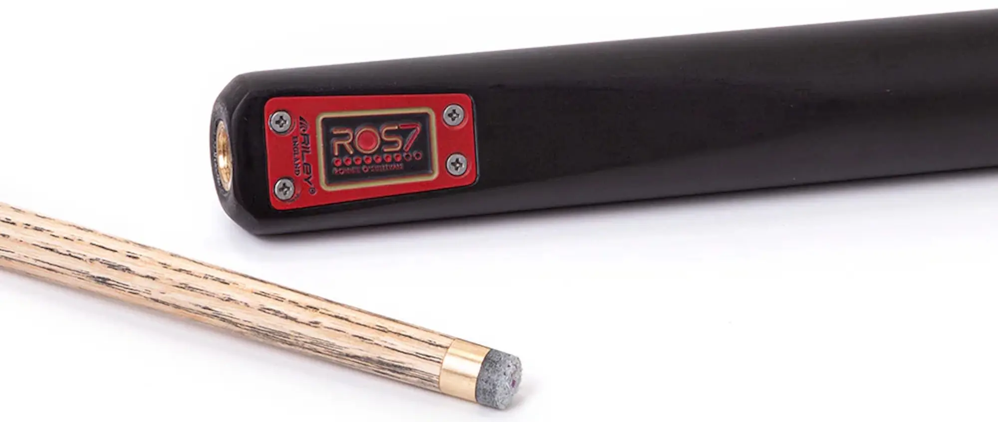 Бильярдный кий Riley Ronnie O'Sullivan ROS7-10 (Black/Natural Wood)