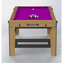 Бильярдный стол BCE Riley Razor 6ft (Pink/Wood) Thumb