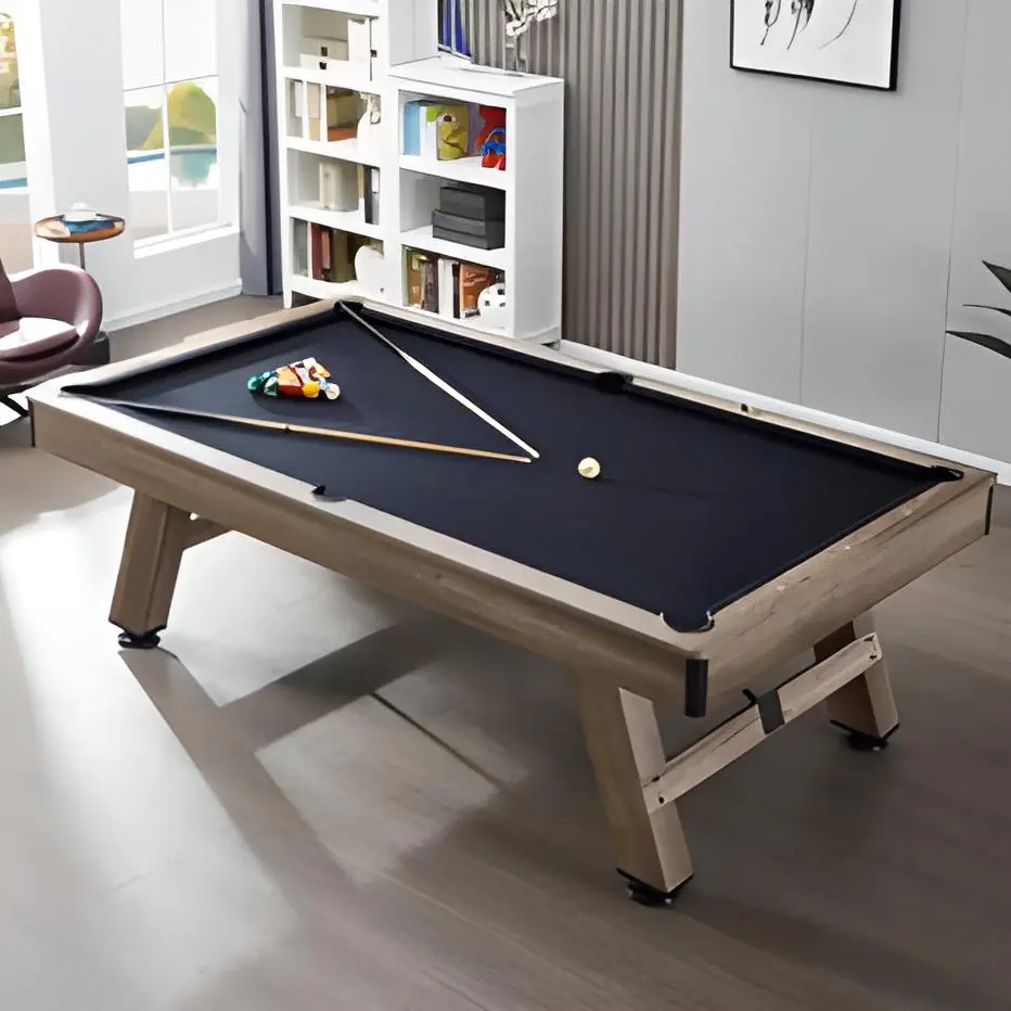 Masa de biliard Tat Biliard Rustic 8FT (Wood/Black)