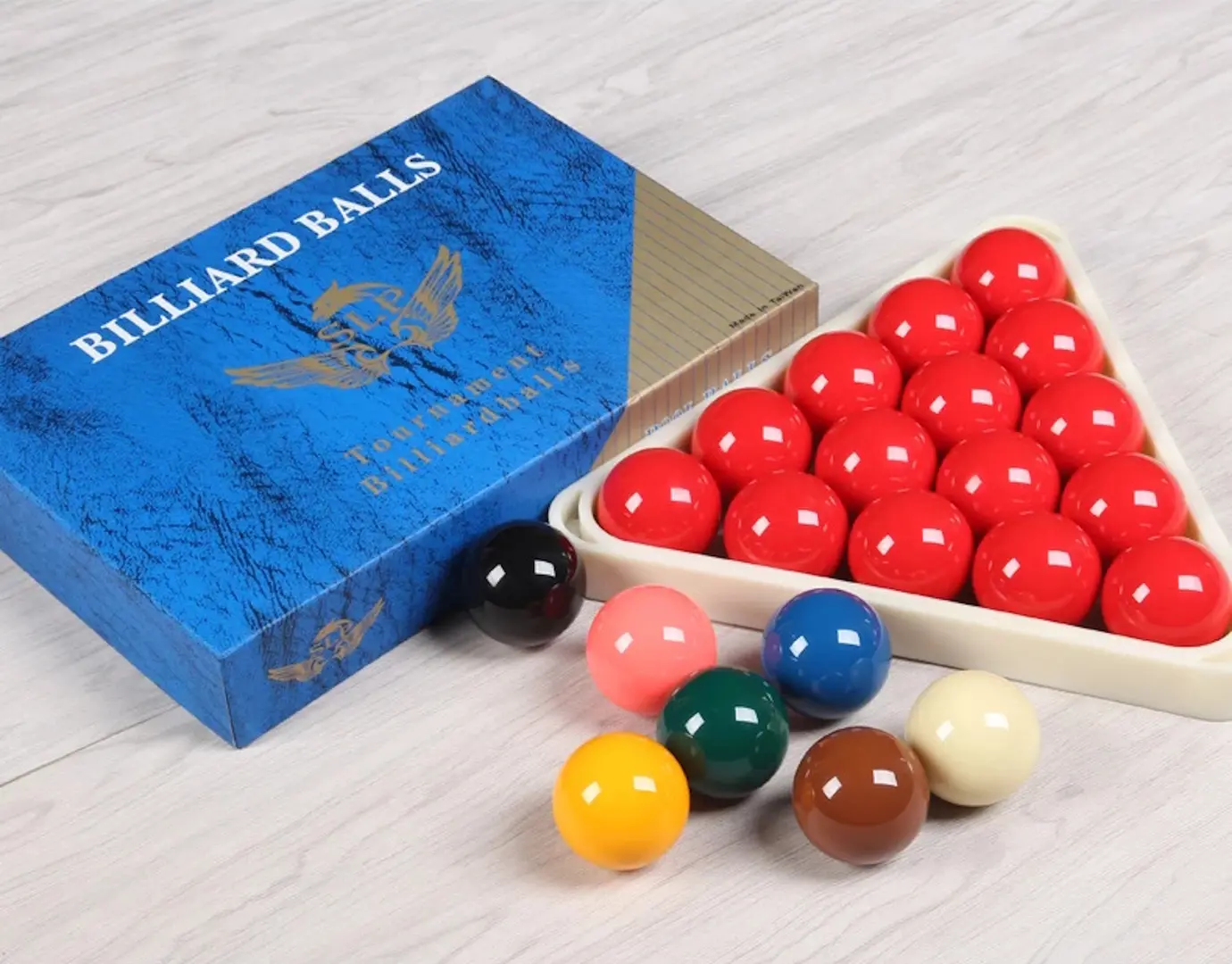 Набор шаров для снукера Tat Biliard Taiwan Clasa AAA 52.4мм