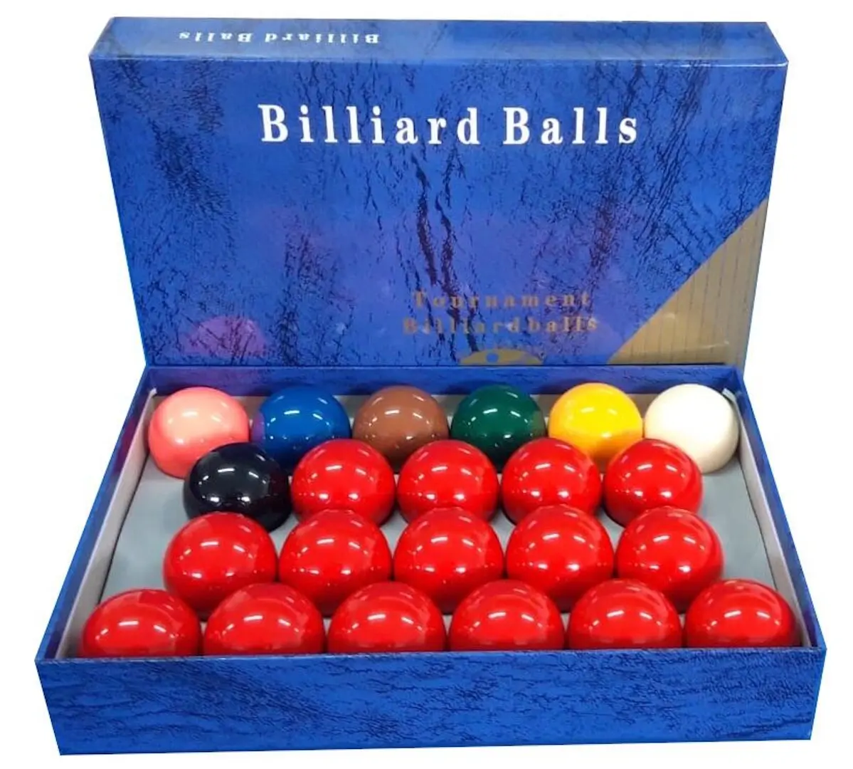 Набор шаров для снукера Tat Biliard Taiwan Clasa AAA 52.4мм