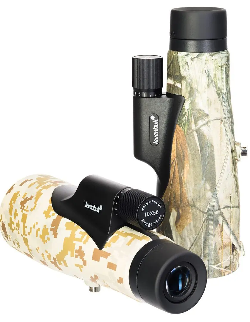 Binoclu Levenhuk Camo Dots 10x56 Monocular (Camouflage)