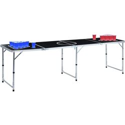 Бирпонг VidaXL 3056793 (Black/White)