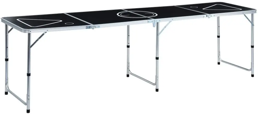 Бирпонг VidaXL 48188 (Black/White)